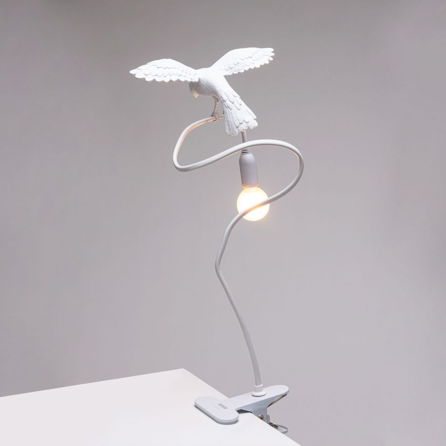 Seletti Sparrow Lamp with Clamp Comprane uno, ottenene uno gratis