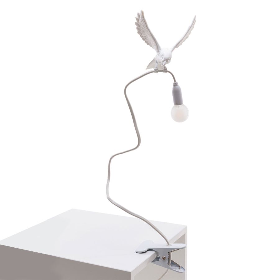 Seletti Sparrow Lamp with Clamp Offerte speciali