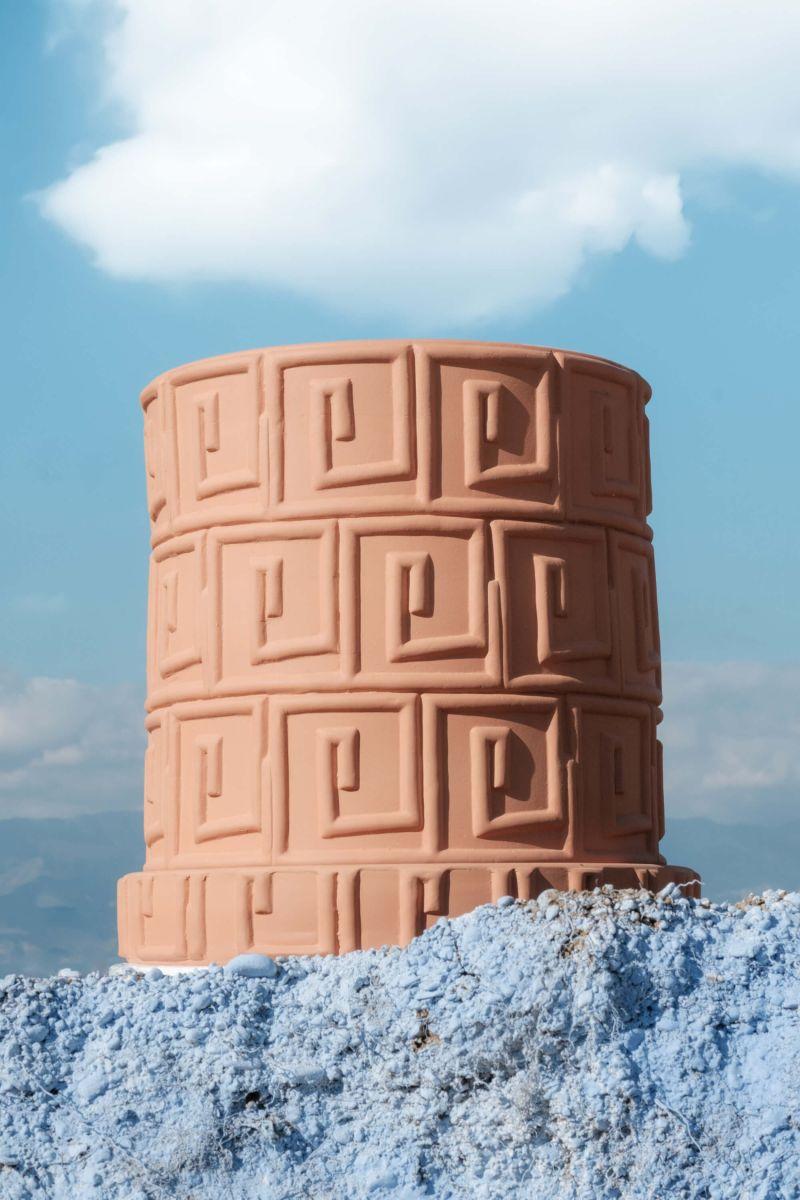 Seletti Terracotta vase Greca Shopping Online