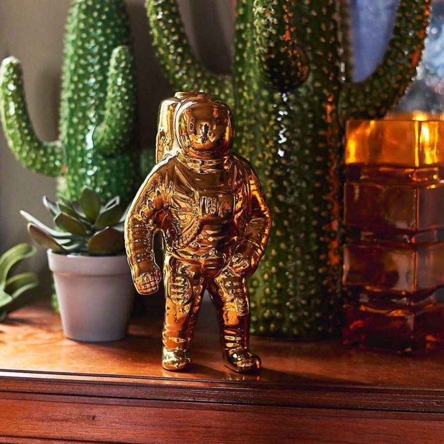 Seletti Cosmic Diner Starman Vase Gold Presa