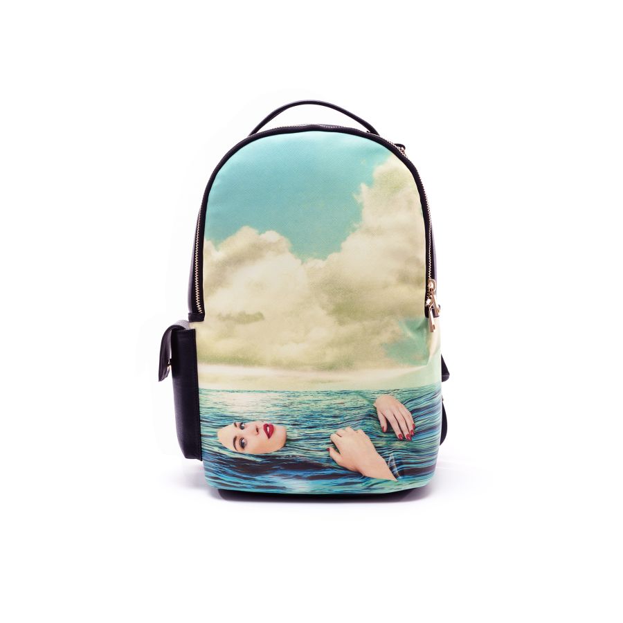 Seletti Travel Kit Rucksack Seagirl Smaltimento dello stoccaggio