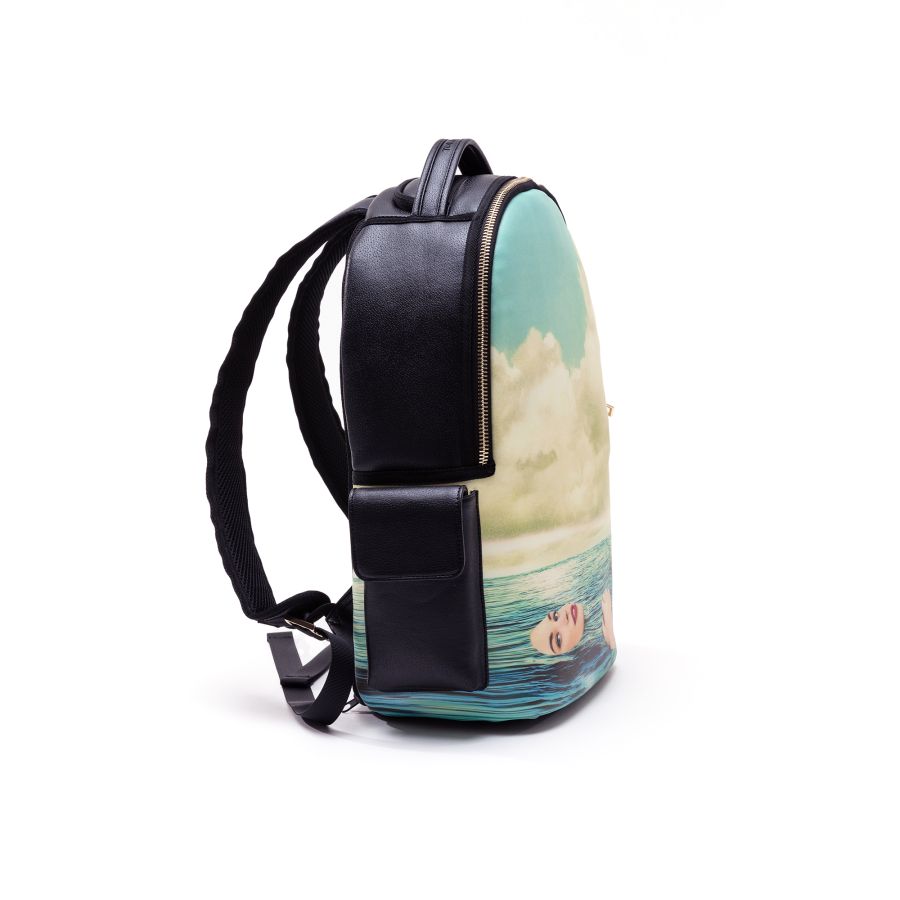 Seletti Travel Kit Rucksack Seagirl Smaltimento dello stoccaggio