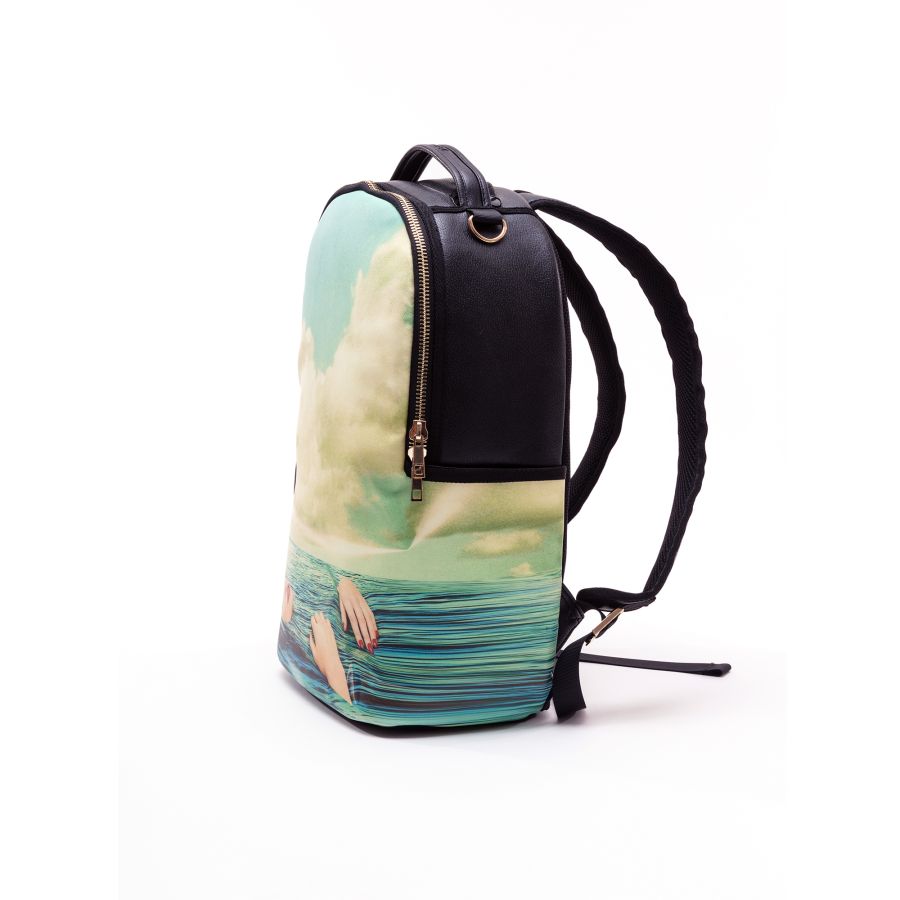 Seletti Travel Kit Rucksack Seagirl Smaltimento dello stoccaggio