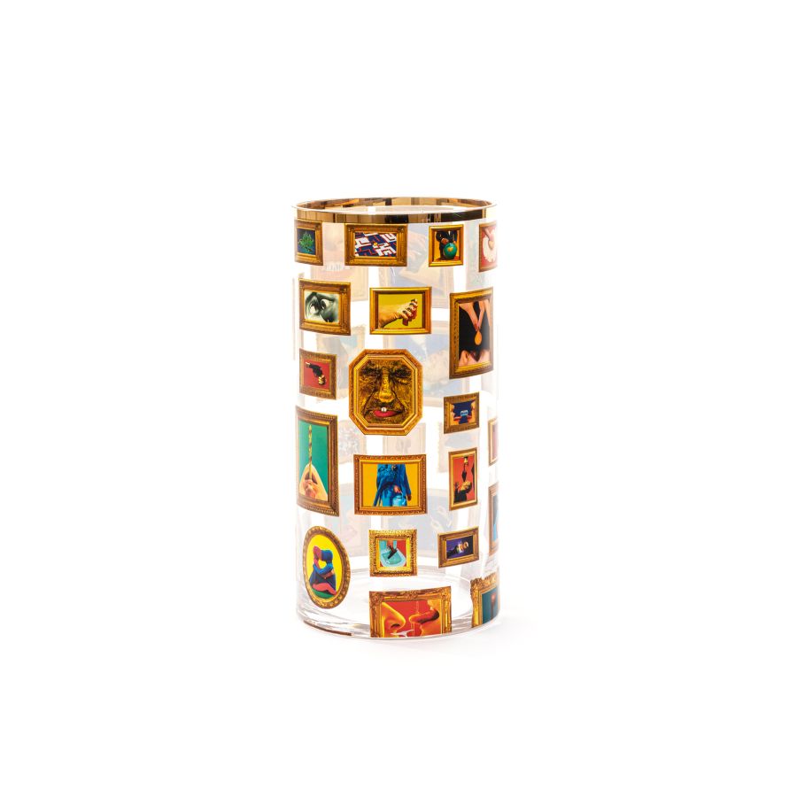 Seletti Glass Vase Frames Cylindrical medium