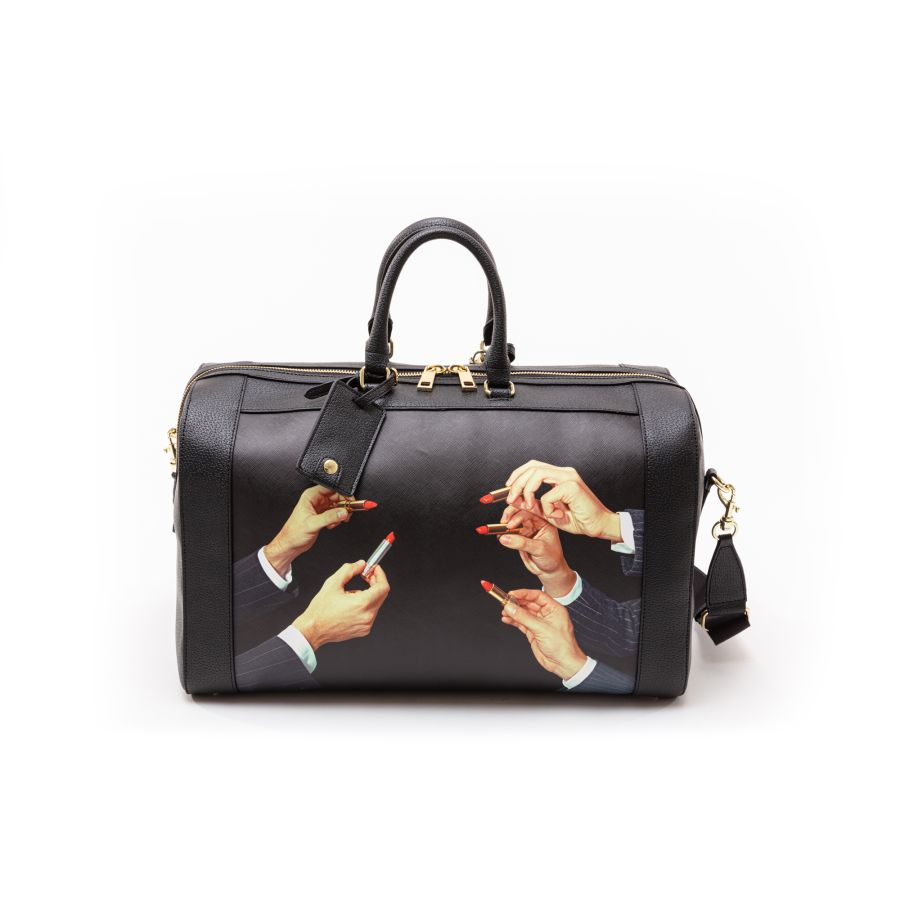 Seletti Travel Kit Travel Bag Black Lipstick Offerta settimanale