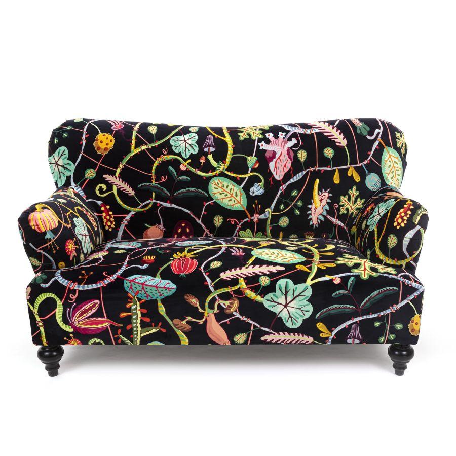 Seletti Botanical Diva Sofa Black Offerta speciale della fabbrica