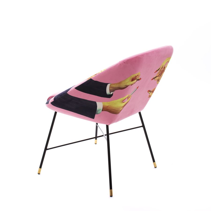 Seletti Padded Chair Lipsticks Pink Fino al 55% di sconto