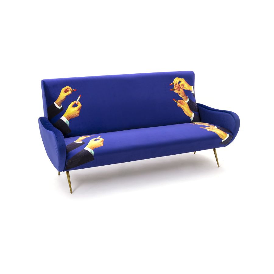 Seletti Sofa Three Seater Lipsticks Officina