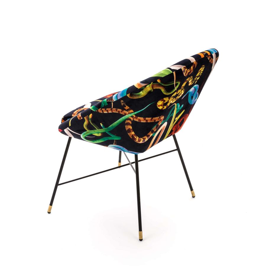 Seletti Padded Chair Snakes Sconti questo mese