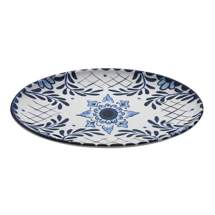 Serafino Zani Ceramica SANTORINI - VASSOIO OVALE 40 CM