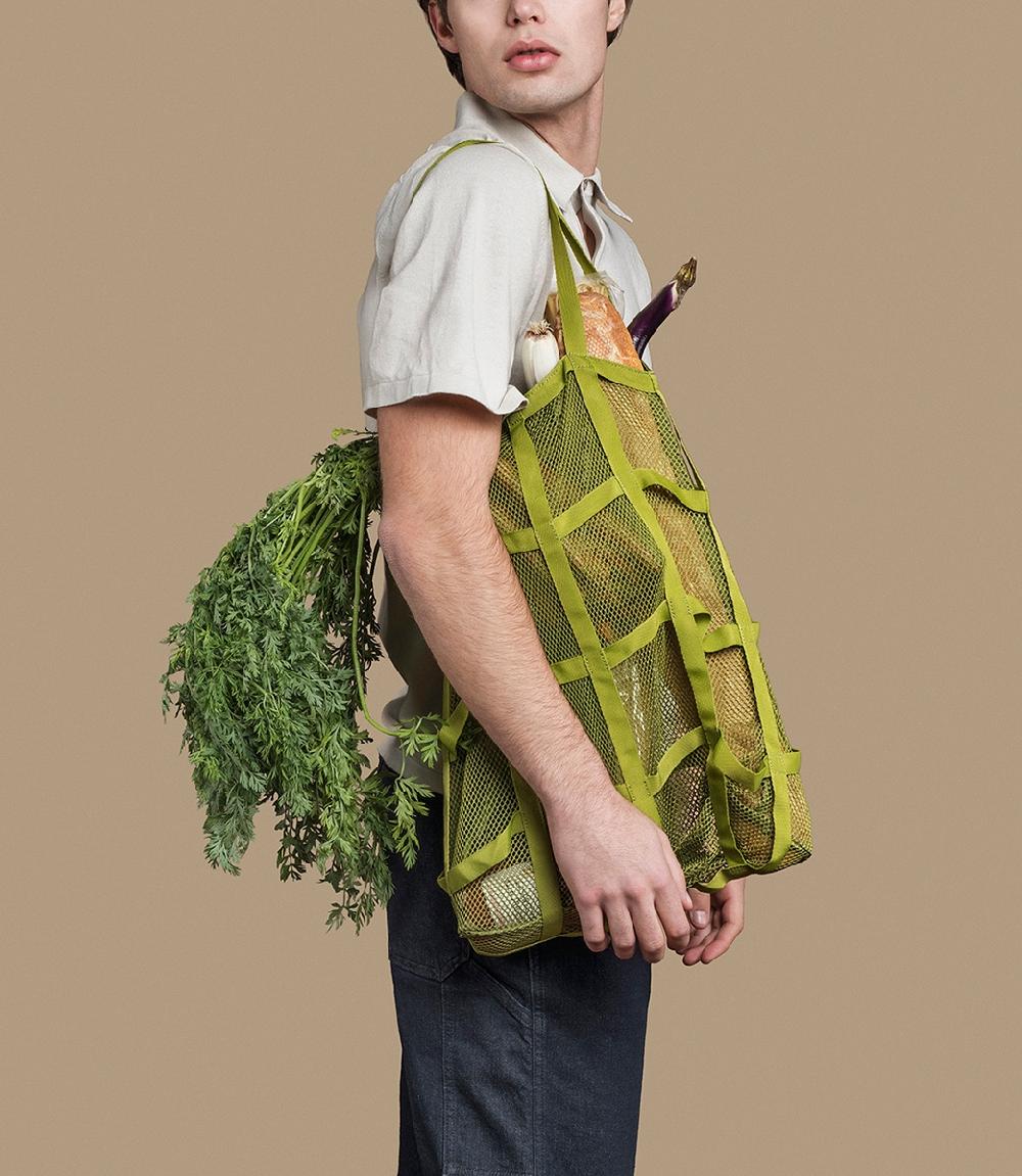 Tucano Borsa shopper pieghevole in rete ottenuta dalla plastica riciclata I Più Venduti