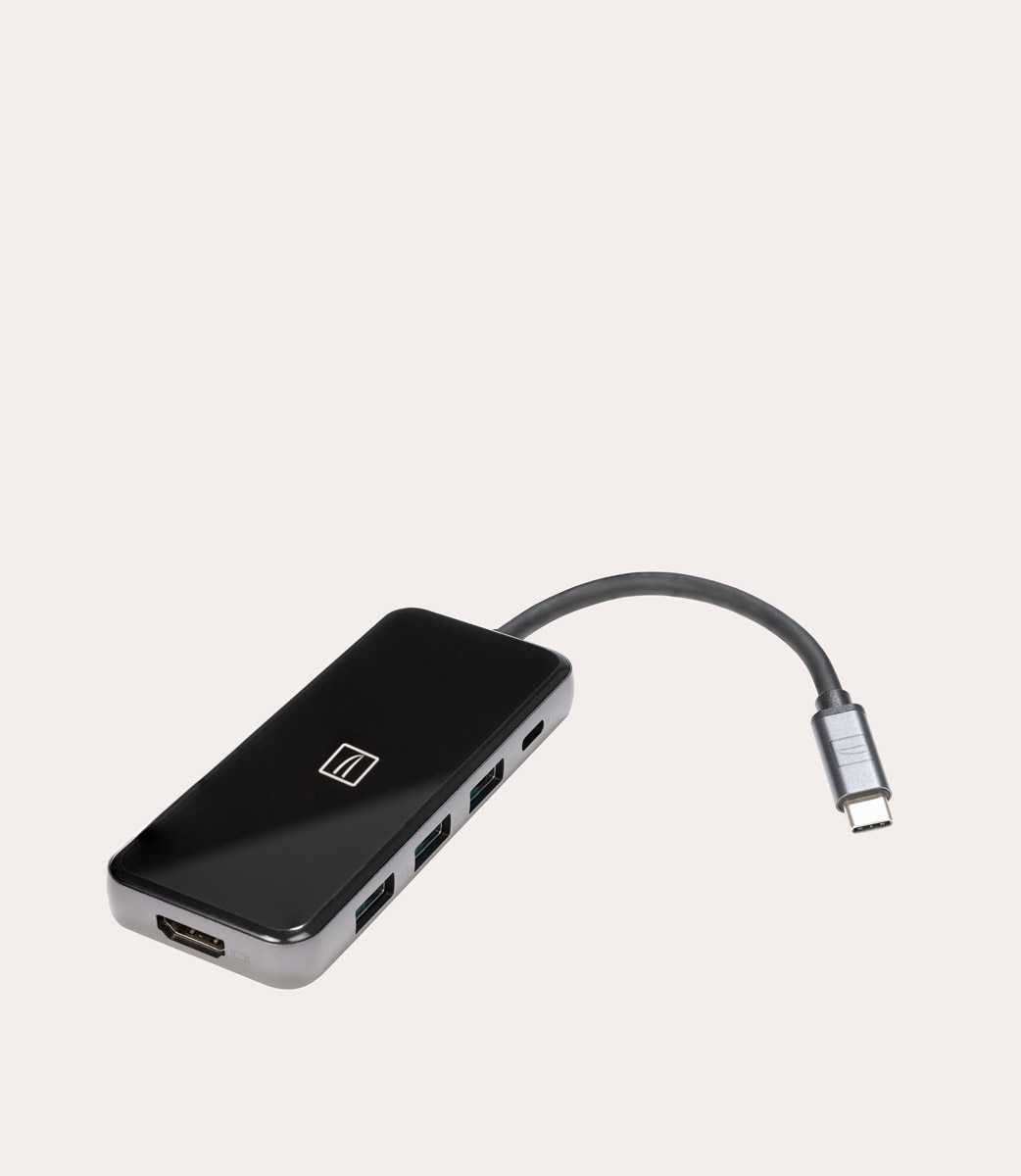 Tucano Hub Type-C 5 in 1 HDMI 3 porte USB e PD In Linea