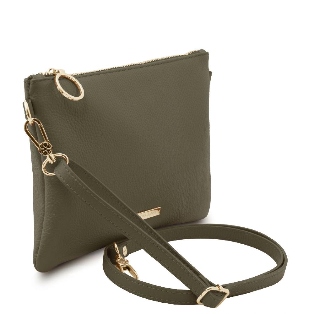 Tuscany Leather Clutch aus Weichem Leder Limitato a 3 giorni