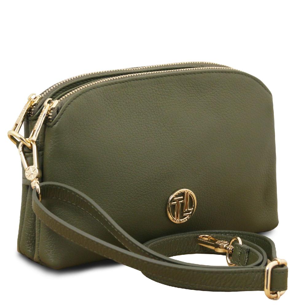 Tuscany Leather Soft Leather Shoulder bag Vendita Economica