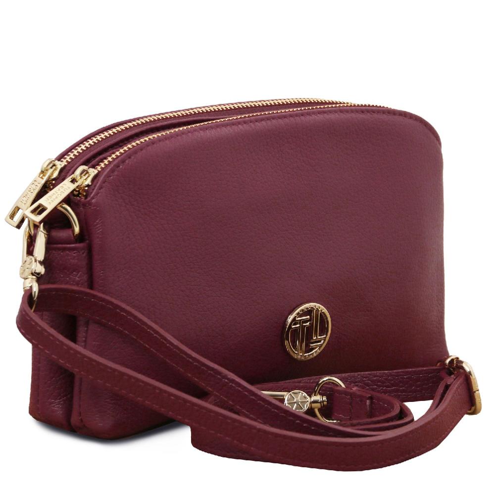 Tuscany Leather Sac Bandoulière en Cuir Souple Sconto