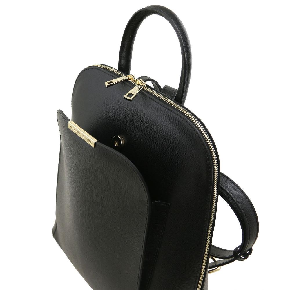 Tuscany Leather Zaino da Donna in Pelle Saffiano Vendita