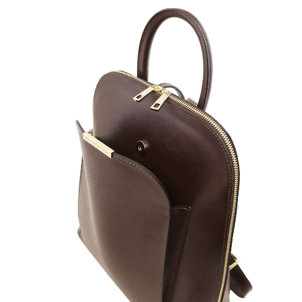 Tuscany Leather Zaino da Donna in Pelle Saffiano Promozione