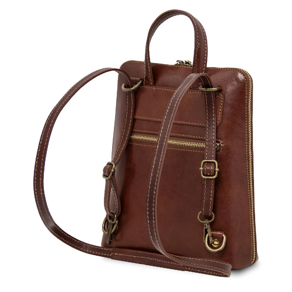 Tuscany Leather Zaino Piccolo da Donna in Pelle Outlet