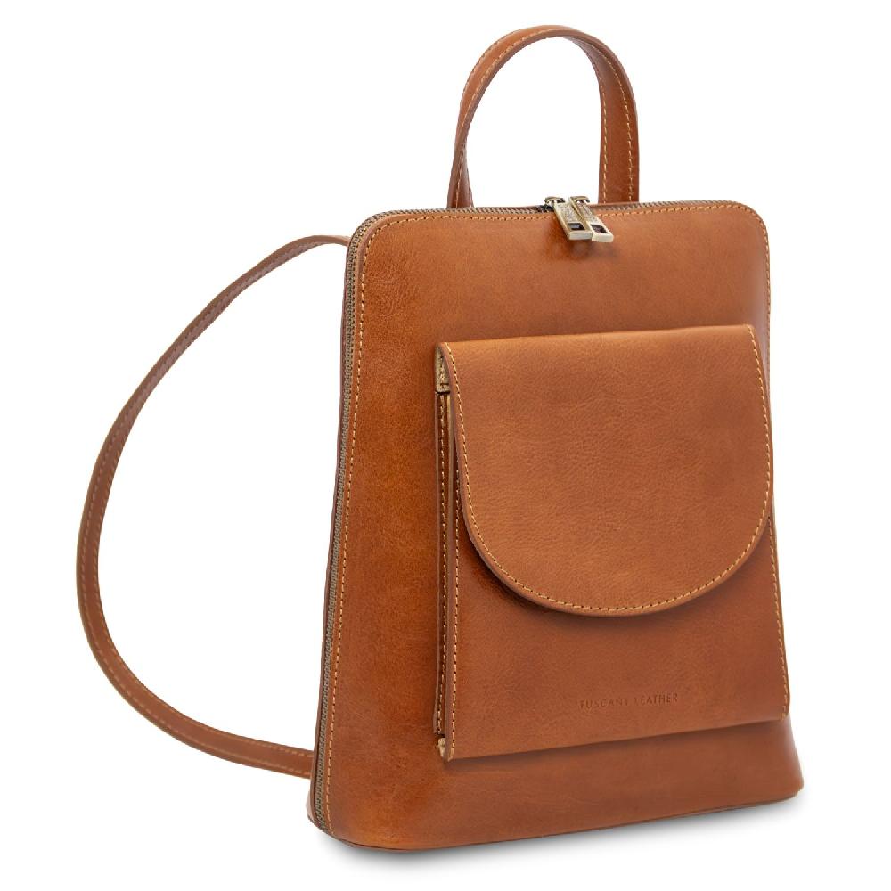 Tuscany Leather Zaino Piccolo da Donna in Pelle In Vendita