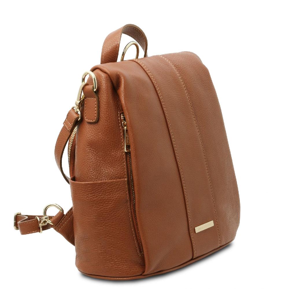 Tuscany Leather Zaino da Donna in Pelle Morbida Vendita Economica