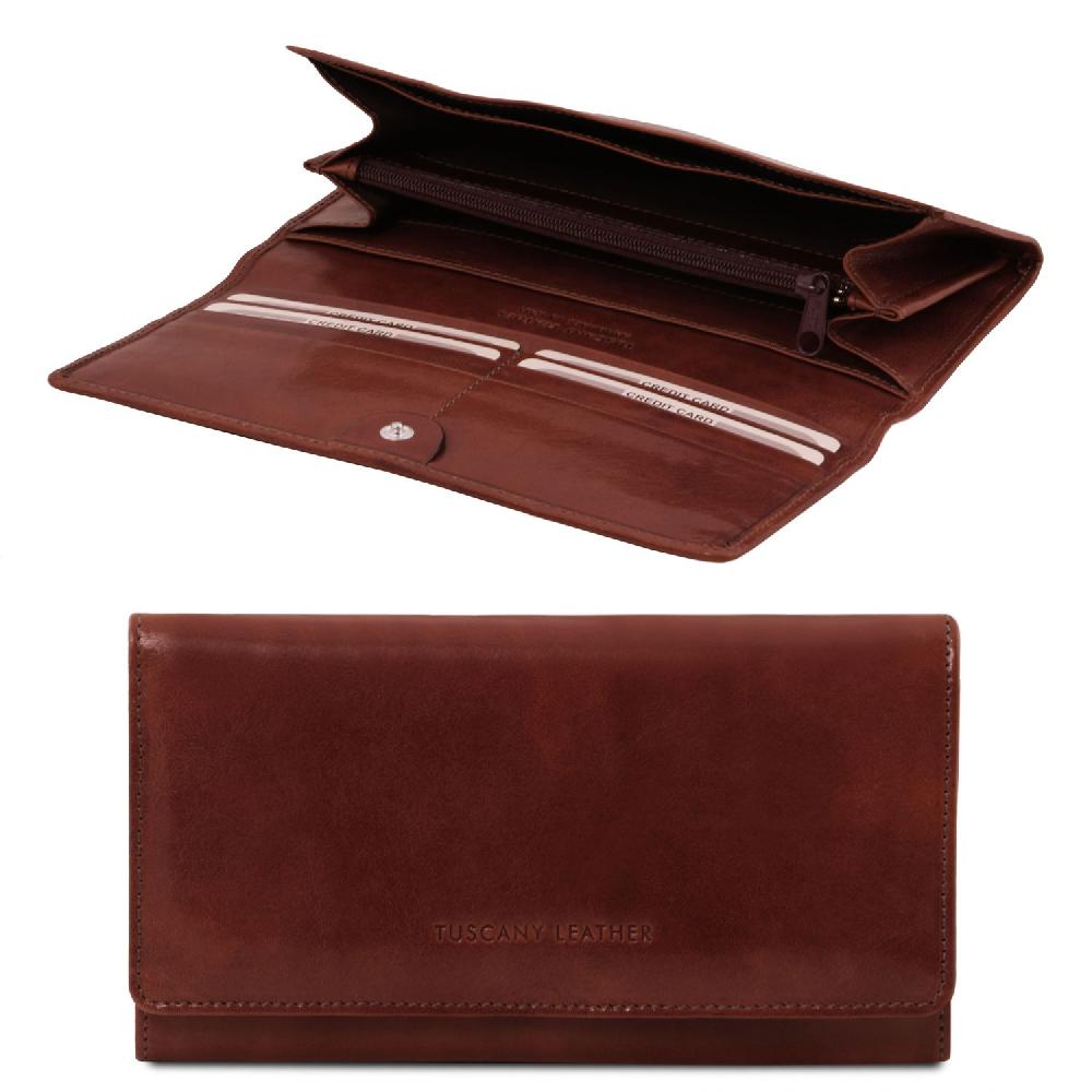 Tuscany Leather Esclusivo Portafoglio da Donna in Pelle