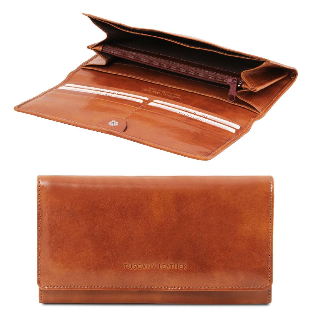 Tuscany Leather Esclusivo Portafoglio da Donna in Pelle