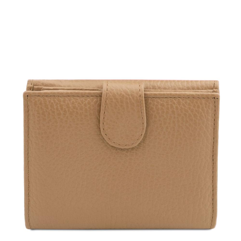 Tuscany Leather Esclusivo Portafoglio da Donna 3 Ante con Portaspiccioli in Pelle Sconto