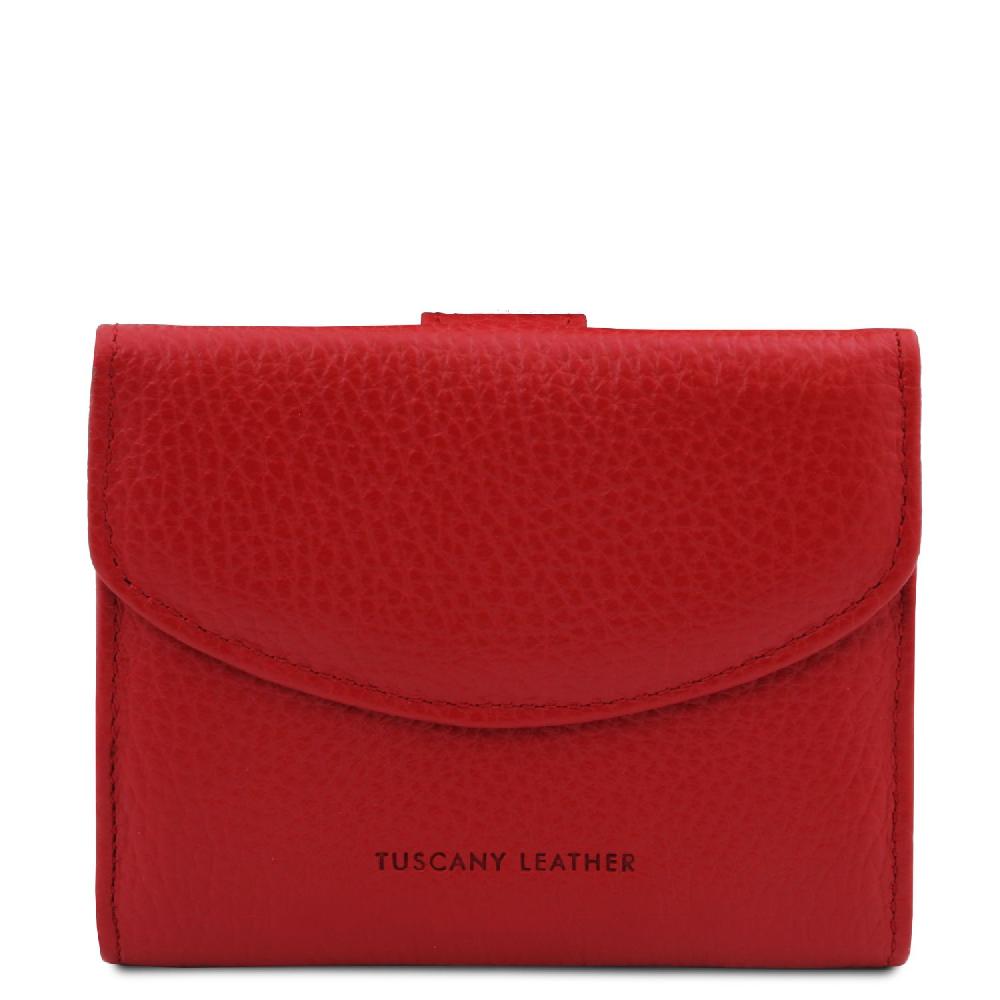 Tuscany Leather Esclusivo Portafoglio da Donna 3 Ante con Portaspiccioli in Pelle Offerta
