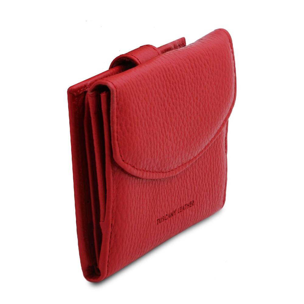 Tuscany Leather Esclusivo Portafoglio da Donna 3 Ante con Portaspiccioli in Pelle Offerta