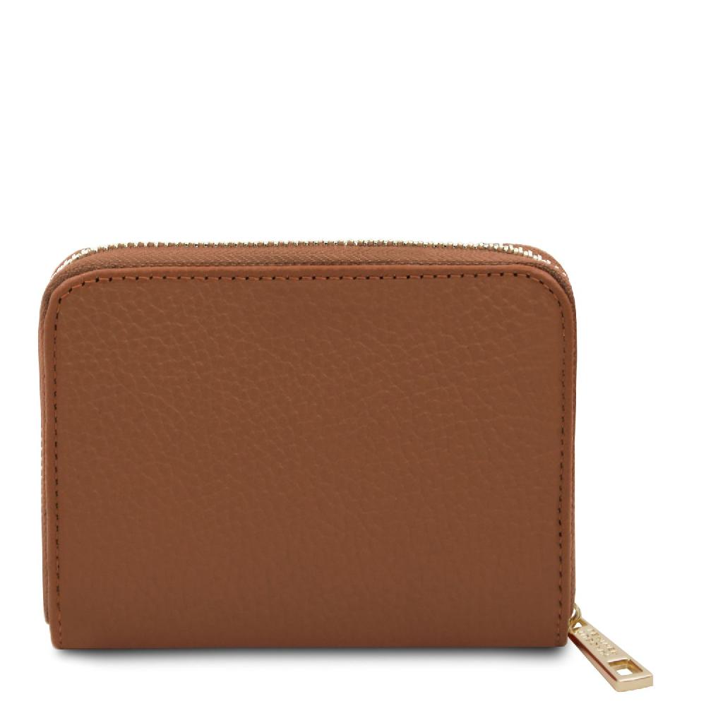 Tuscany Leather Esclusivo Portafogli in Pelle zip Around Vendita Calda