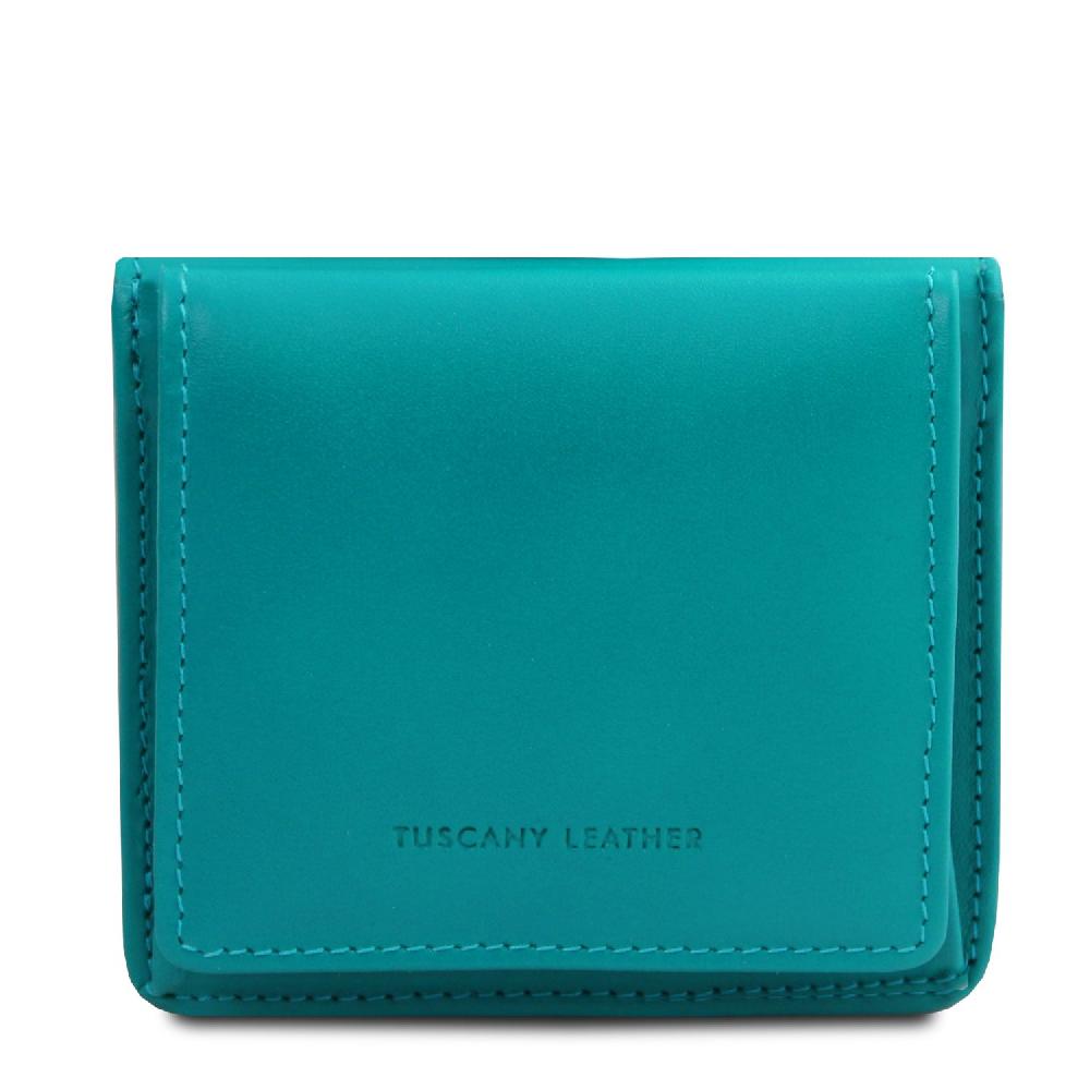 Tuscany Leather Esclusivo Portafogli in Pelle con Portamonete Moda