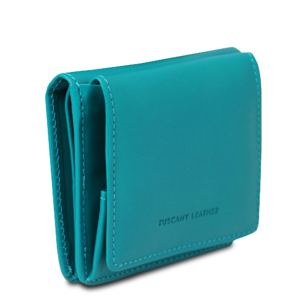 Tuscany Leather Esclusivo Portafogli in Pelle con Portamonete Moda