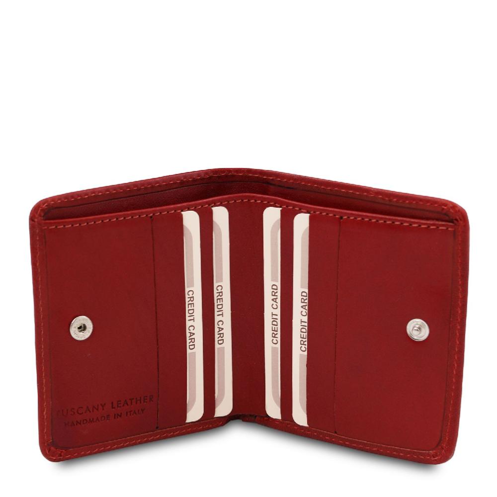 Tuscany Leather Esclusivo Portafogli in Pelle con Portamonete 2025