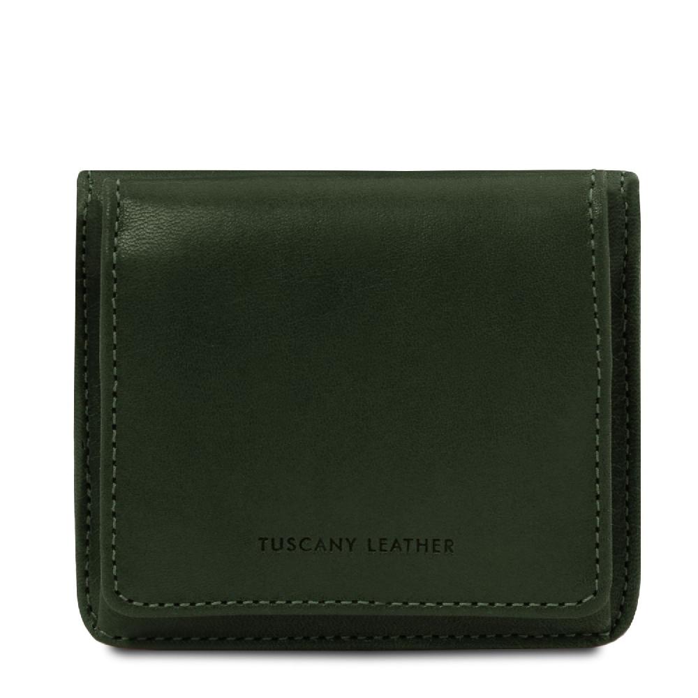 Tuscany Leather Esclusivo Portafogli in Pelle con Portamonete 2025