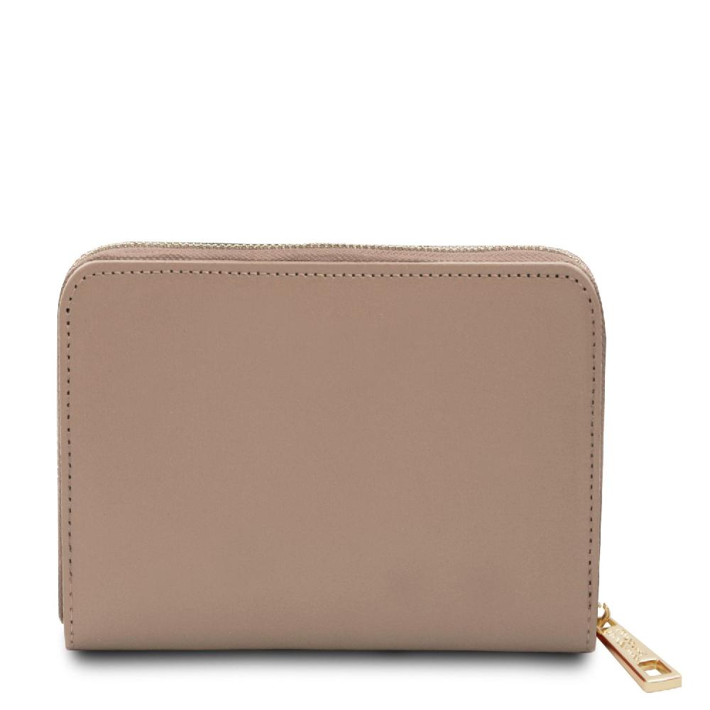 Tuscany Leather Esclusivo Portafogli in Pelle zip Around Vendita