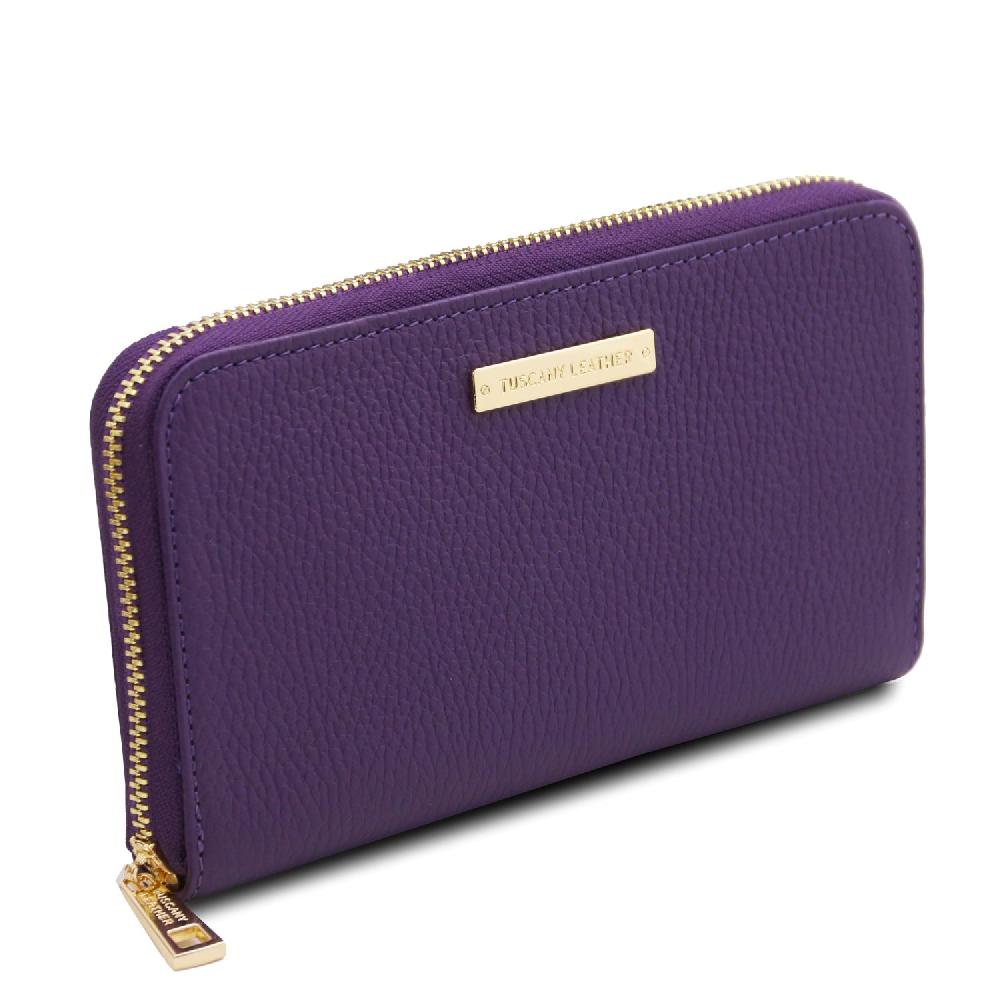 Tuscany Leather Esclusivo Portafogli in Pelle zip Around Fino Al -60%