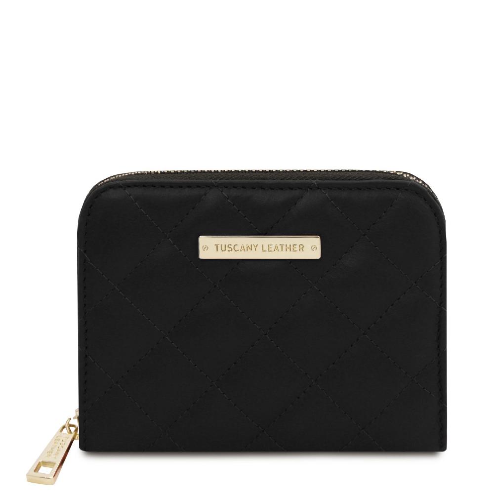 Tuscany Leather Esclusivo Portafogli in Pelle Morbida zip Around