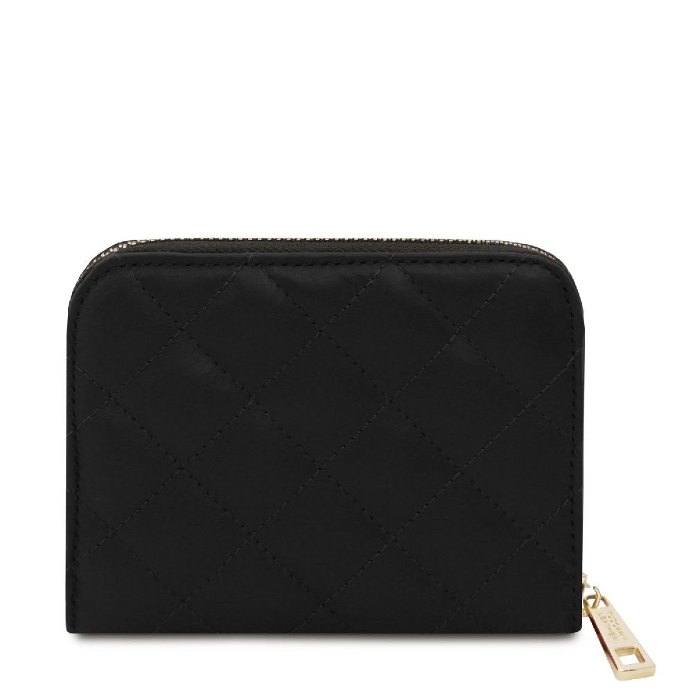 Tuscany Leather Esclusivo Portafogli in Pelle Morbida zip Around Convenienza