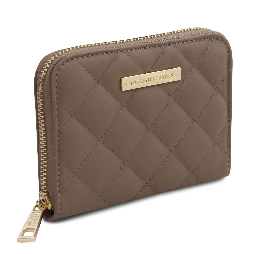 Tuscany Leather Esclusivo Portafogli in Pelle Morbida zip Around Sconto