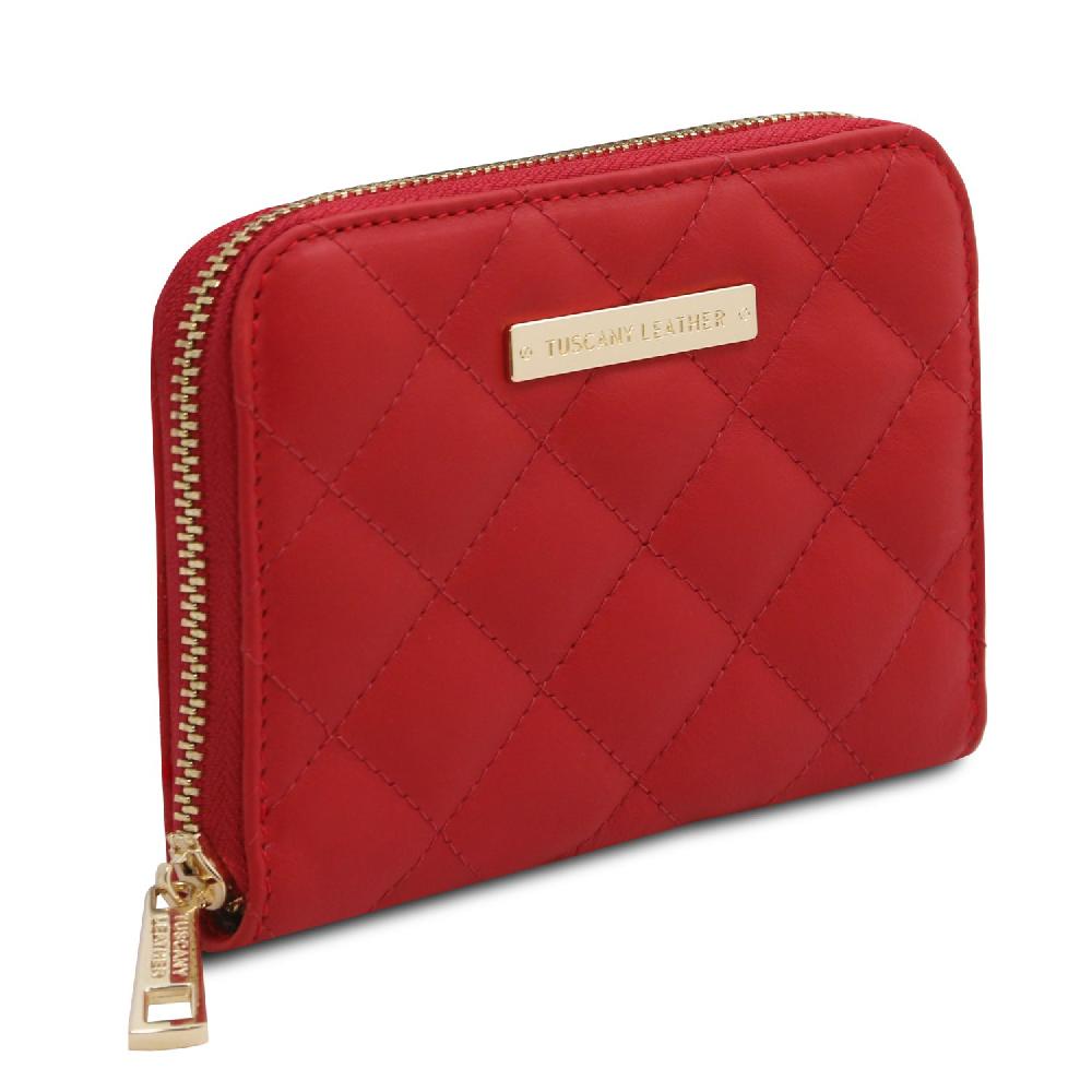 Tuscany Leather Esclusivo Portafogli in Pelle Morbida zip Around Offerta