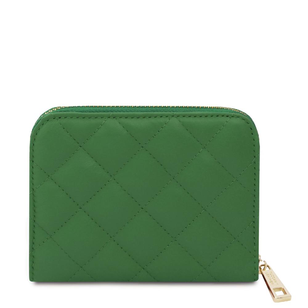 Tuscany Leather Esclusivo Portafogli in Pelle Morbida zip Around Outlet