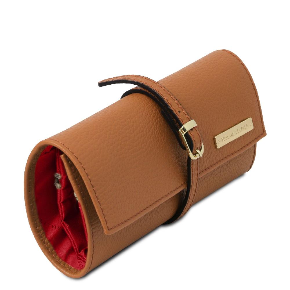 Tuscany Leather Portagioie in Pelle Morbida Saldi Di Fabbrica