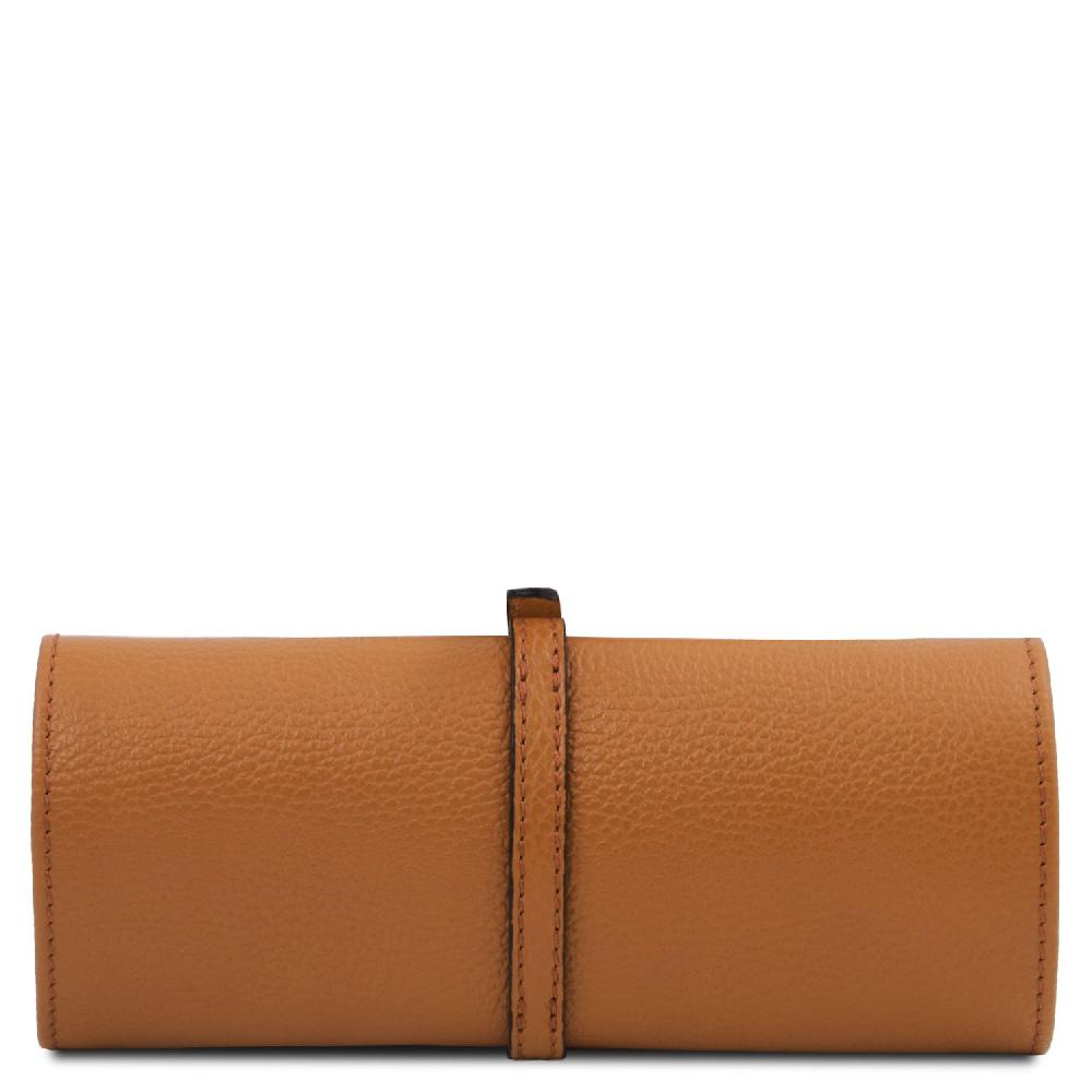 Tuscany Leather Portagioie in Pelle Morbida Saldi Di Fabbrica