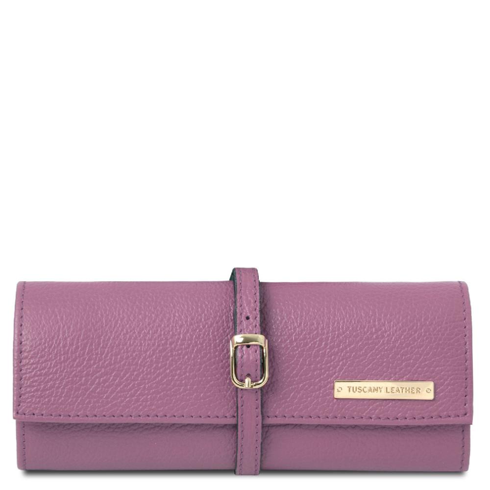 Tuscany Leather Portagioie in Pelle Morbida In Saldo