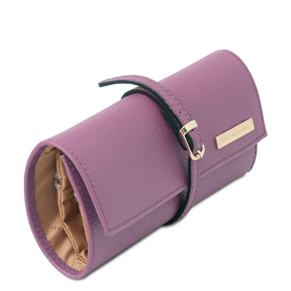 Tuscany Leather Portagioie in Pelle Morbida In Saldo