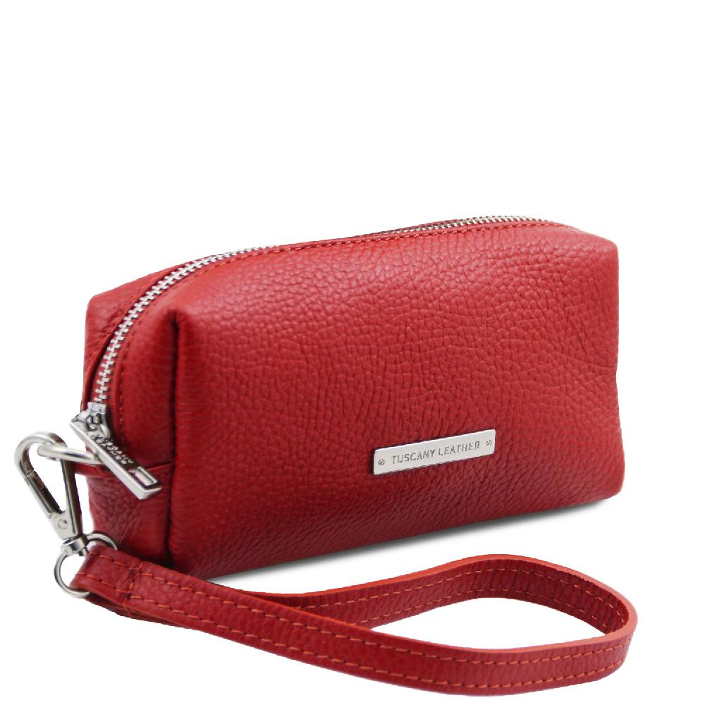 Tuscany Leather Trousse in Pelle Morbida In Linea