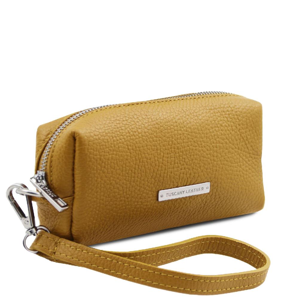 Tuscany Leather Trousse in Pelle Morbida Qualità