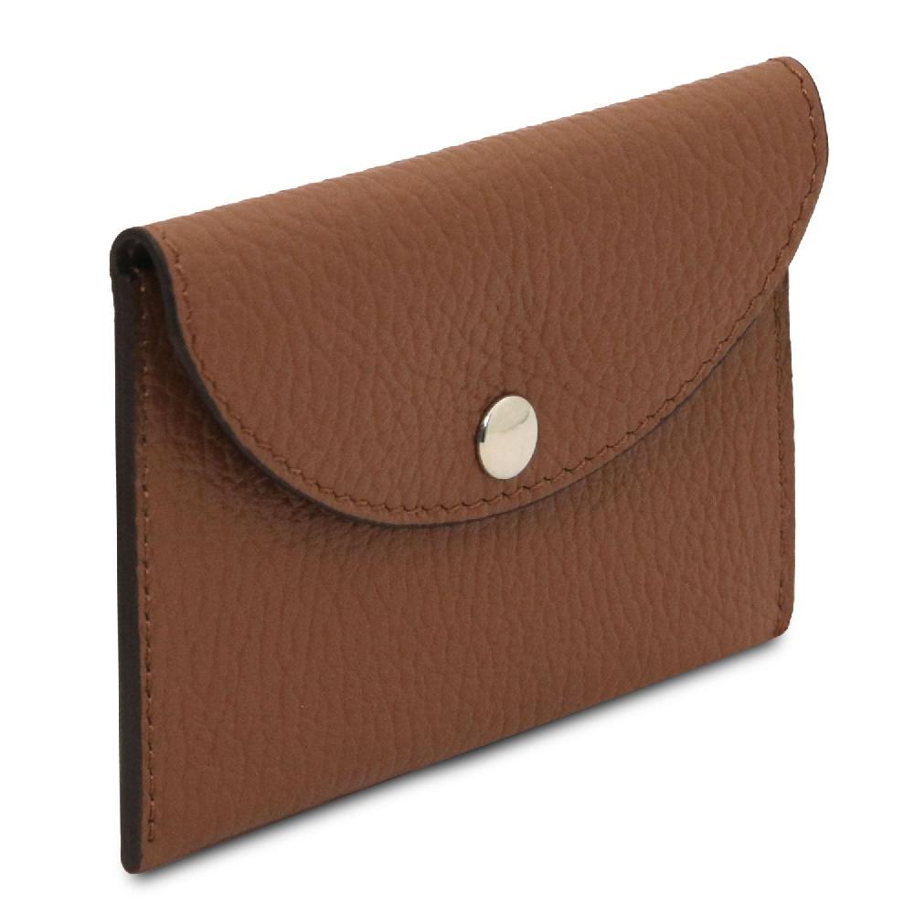 Tuscany Leather Porta Biglietti da Visita / Carte di Credito in Pelle Spedizione Gratuita