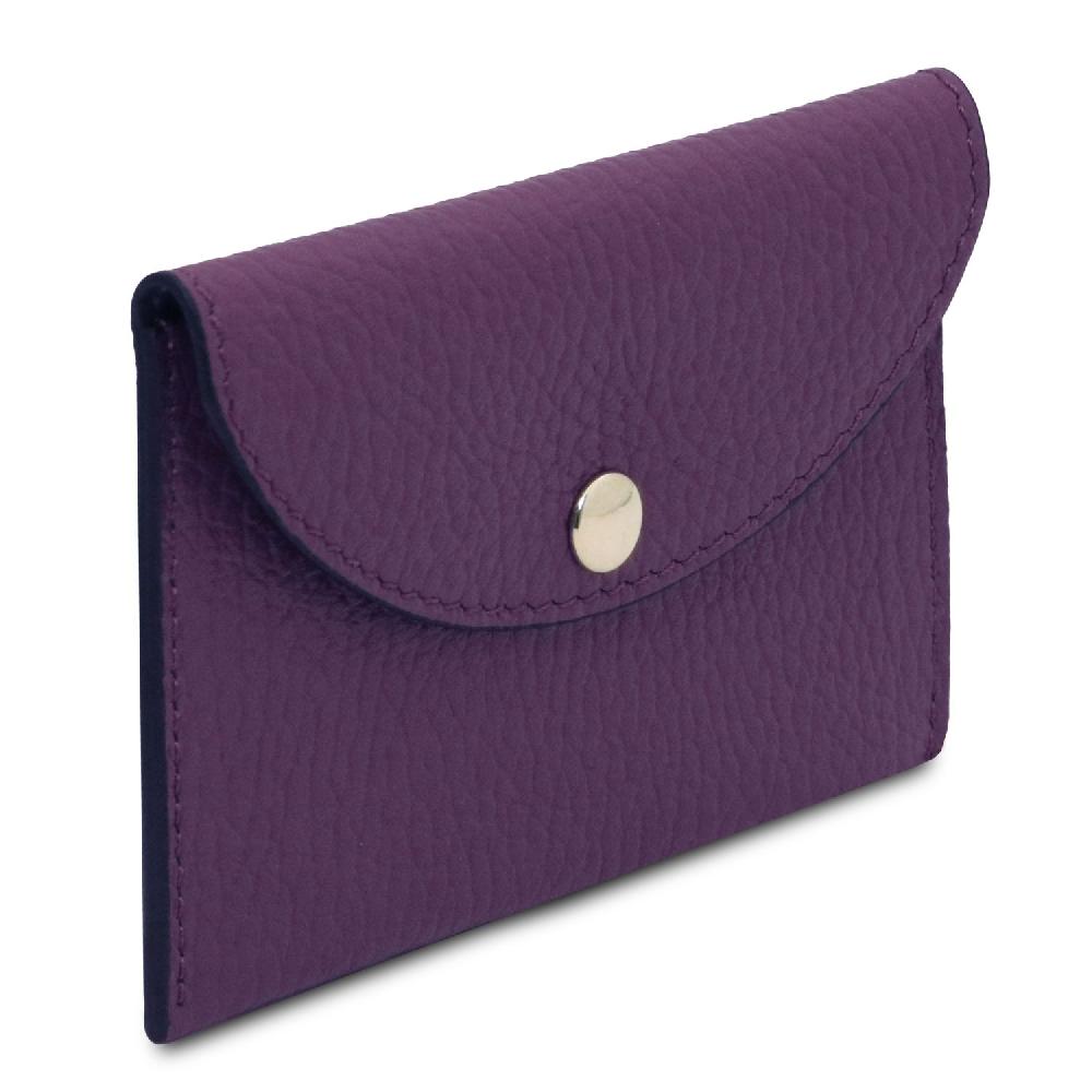 Tuscany Leather Porta Biglietti da Visita / Carte di Credito in Pelle Qualità Garantita