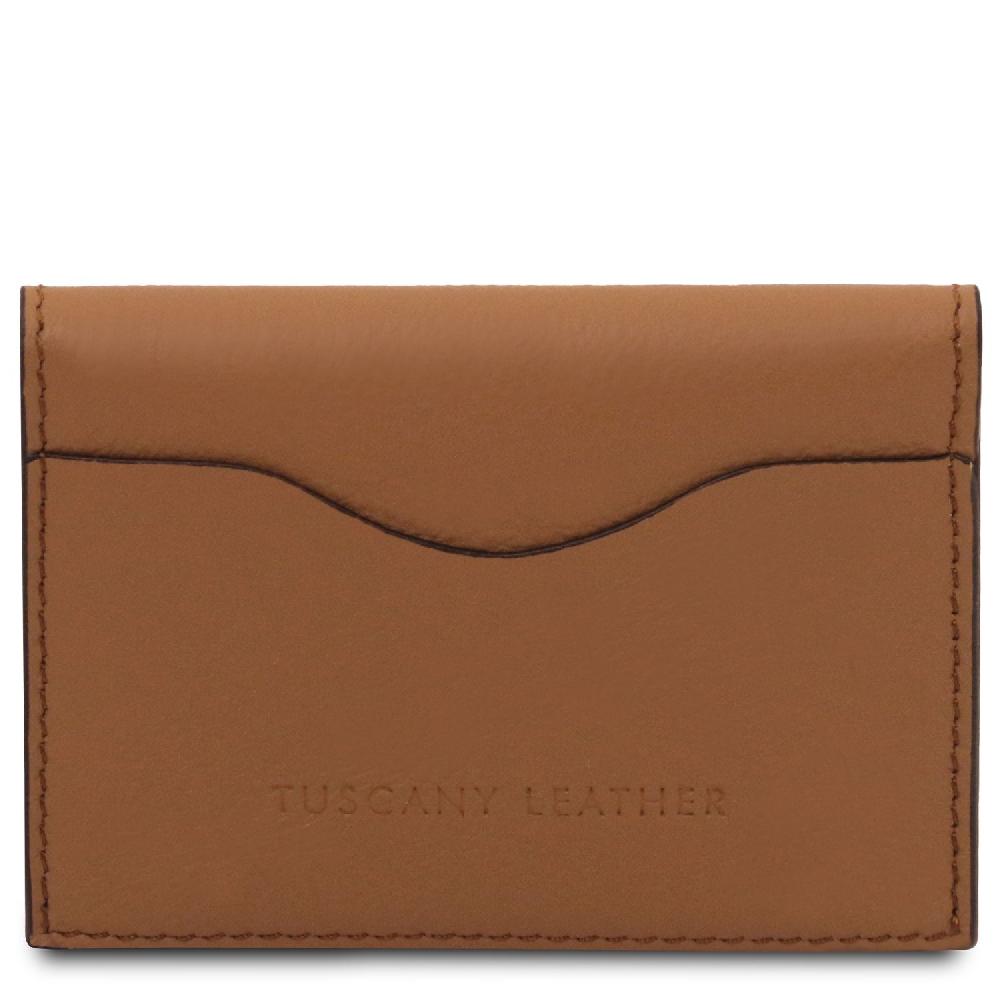 Tuscany Leather Porta Biglietti da Visita / Carte di Credito in Pelle Acquista Ora